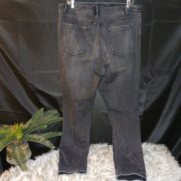 Vera Wang Gray Skinny Jeans sz 16 - Picture 10 of 12